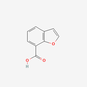 Chemical structure of Benzofuran-7-carboxylic acid