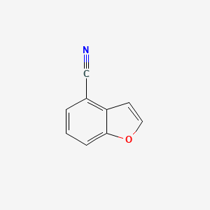 Chemical structure of Benzofuran-4-carbonitrile