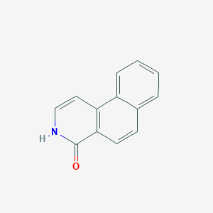 Chemical structure of BENZO[F]ISOQUINOLIN-4(3H)-ONE