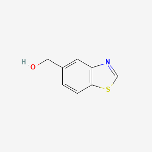Chemical structure of Benzo[d]thiazol-5-ylmethanol