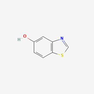 Chemical structure of 5-Benzothiazolol