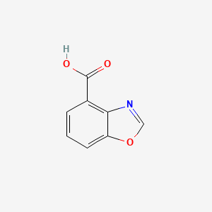Chemical structure of Benzo[d]oxazole-4-carboxylic acid