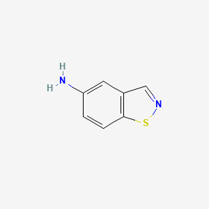 Chemical structure of Benzo[d]isothiazol-5-amine