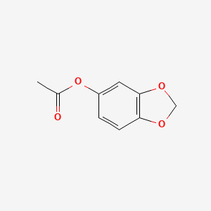 Chemical structure of Benzo-1,3-dioxol-5-ol acetate