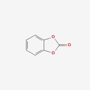 Chemical structure of 1,3-Benzodioxol-2-one