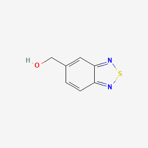 Chemical structure of 2,1,3-Benzothiadiazol-5-ylmethanol