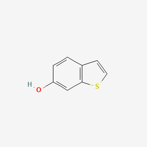 Chemical structure of Benzo[b]thiophen-6-ol