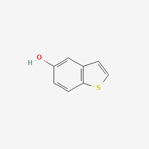 Chemical structure of Benzo[b]thiophen-5-ol