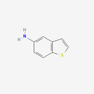 Chemical structure of Benzo[b]thiophen-5-amine