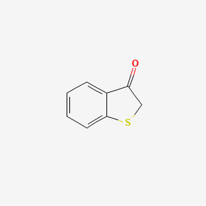 Chemical structure of Benzo[b]thiophen-3(2H)-one