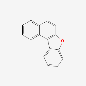 Chemical structure of Benzo[b]naphtho[1,2-d]furan