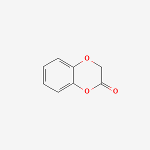 Chemical structure of 1,4-Benzodioxan-2-one