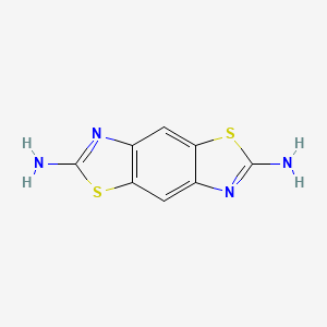 Chemical structure of Benzo[1,2-d:4,5-d']bis(thiazole)-2,6-diamine