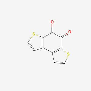 Chemical structure of Benzo[1,2-b:4,3-b']dithiophene-4,5-dione