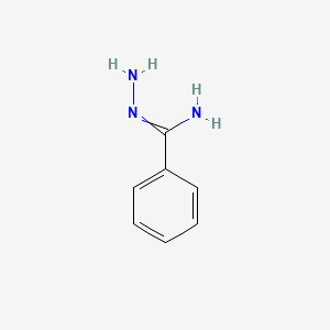 Chemical structure of Benzimidohydrazide