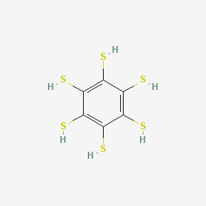 Chemical structure of Benzenehexathiol