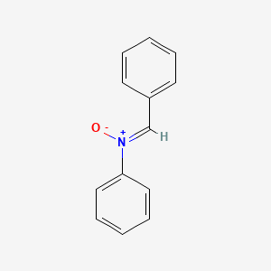 Chemical structure of N-benzylideneaniline N-oxide