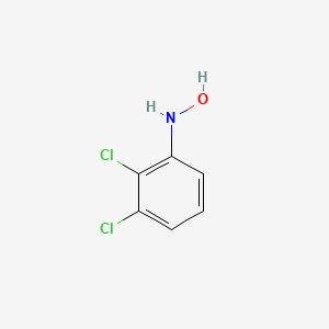 Chemical structure of 2,3-Dichloro-N-hydroxybenzenamine