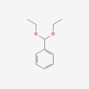 Chemical structure of (Diethoxymethyl)benzene