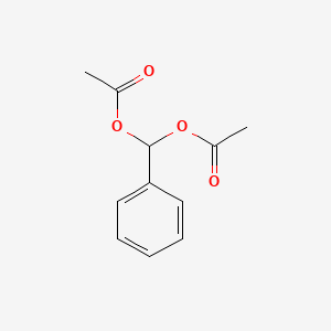 Chemical structure of Benzal Diacetate