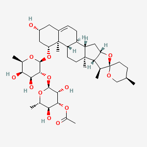 Chemical structure of Ophiopogonin A