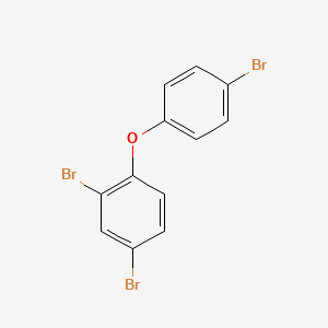 Chemical structure of BDE 28