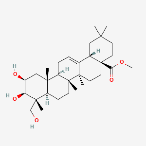 Chemical structure of Bayogenin methyl ester