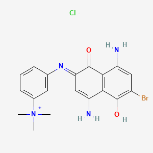 Chemical structure of Basic Blue 99