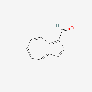 Chemical structure of Azulene-1-carboxaldehyde