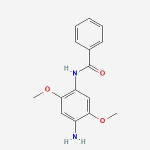 Chemical structure of Azoic Diazo Component 24 (Base)