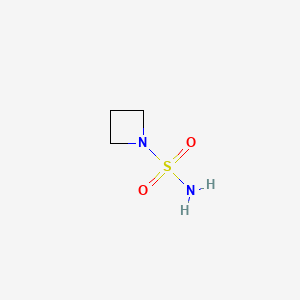 Chemical structure of 1-Azetidinesulfonamide