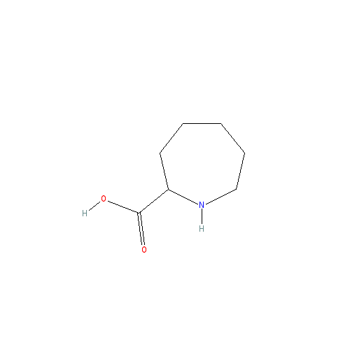 Chemical structure of AZEPANE-2-CARBOXYLIC ACID