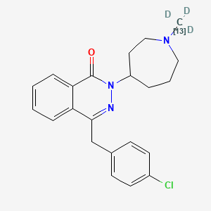 Chemical structure of Azelastine-d3
