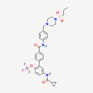 Chemical structure of AZD-7295