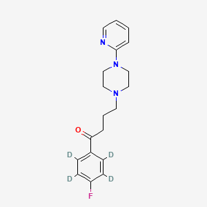 Chemical structure of Azaperone-d4