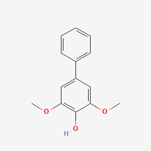 Chemical structure of Aucuparin