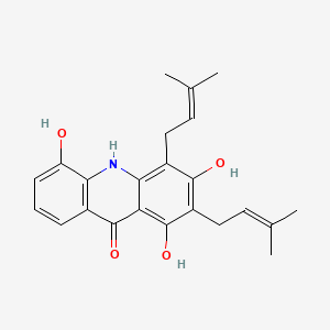 Chemical structure of Atalaphylline