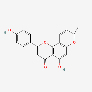 Chemical structure of Atalantoflavone