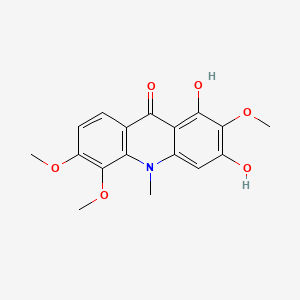 Chemical structure of Atalafoline
