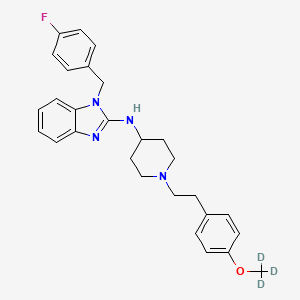 Chemical structure of Astemizole-d3