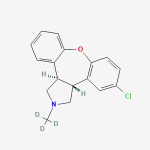 Chemical structure of Asenapine-d3