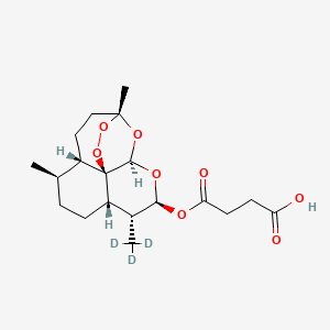 Chemical structure of Artesunate-d3