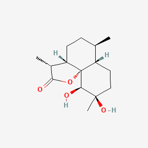 Chemical structure of Arteannuin M
