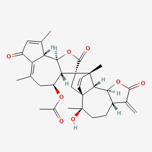 Chemical structure of Artanomaloide