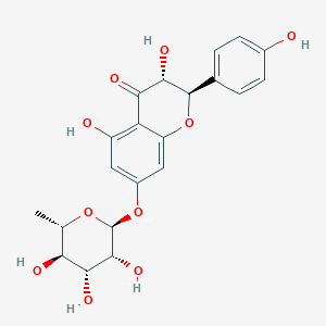 Chemical structure of Aromadendrin 7-O-rhamnoside