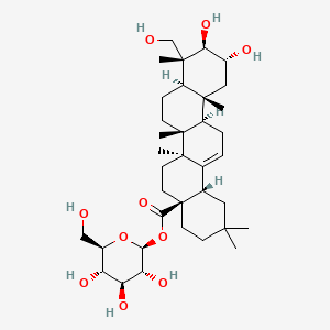 Chemical structure of Arjunglucoside II