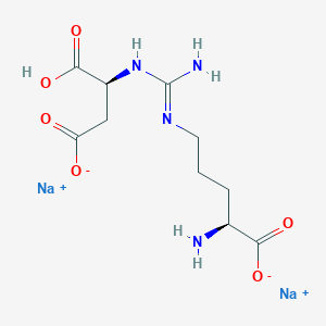 Chemical structure of Argininosuccinic acid disodium salt hydrate