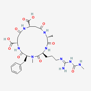 Chemical structure of Argifin