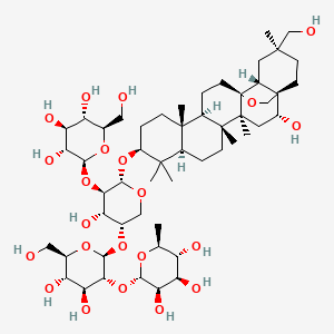 Chemical structure of Ardisicrenoside A