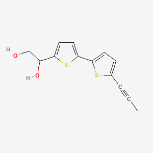 Chemical structure of Arctinol B
